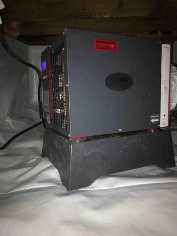 Dehumidifier was Installed.