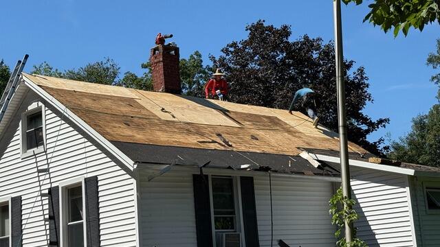 New Plywood Is Installed