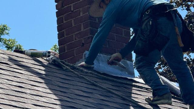 New Flashing for the Chimney