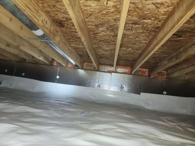 Silver Glo Installed for Insulation