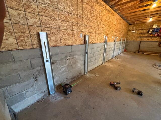 Channel Anchors Installed