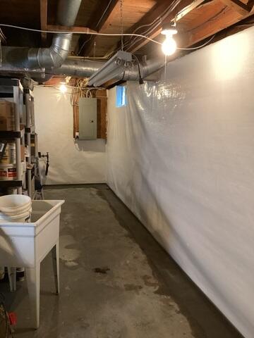 Nearly Invisible WaterGuard Drainage System