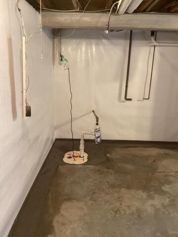 SuperSump Added To Keep Basement Dry