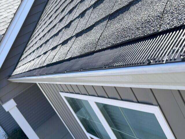 Gutters after Rain Drop installation