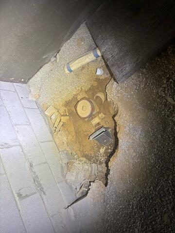 Water Pooling by the Drain