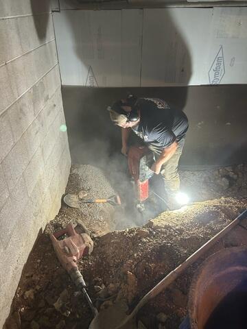 Making Space for the Sump Pump