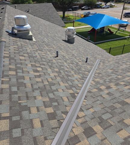 Completed Shingle Placement