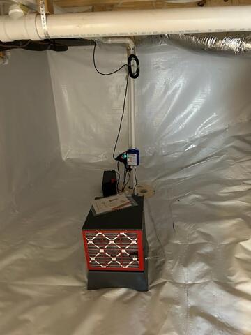 SaniDry Sedona dehumidifier