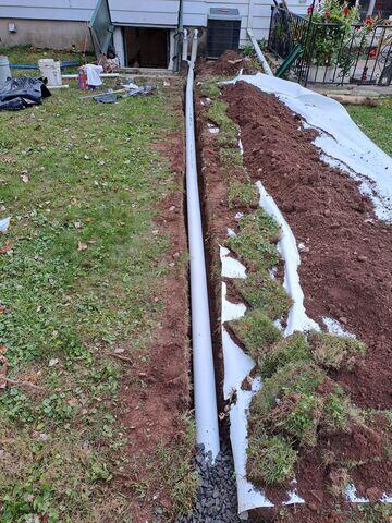 Discharge Line Installation
