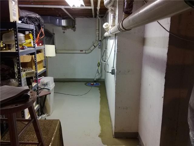 Finished Basement Drain and Sump Pump