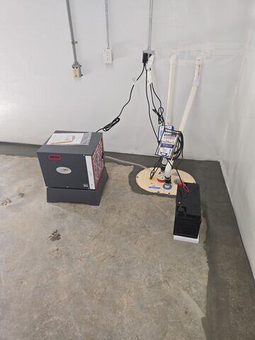 Final Waterproofing System Setup - Sanford, NC