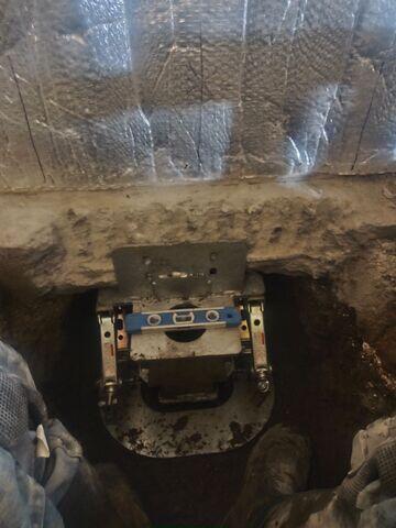 Close-up Of The Push Pier