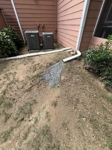 Downspout inspection