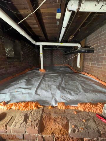 Mitigation Work in a 1910 Home with Multiple Foundations - New Britain, CT