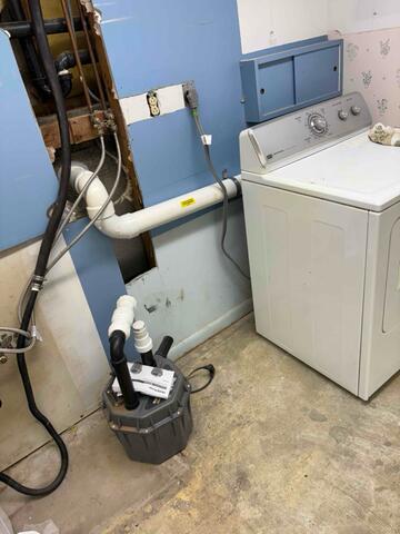 Branford Split-Level Home: Dual Pipe Radon Mitigation