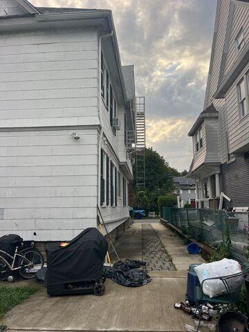 Addtional siding damage