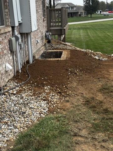 Completed and Backfilled Installation Area
