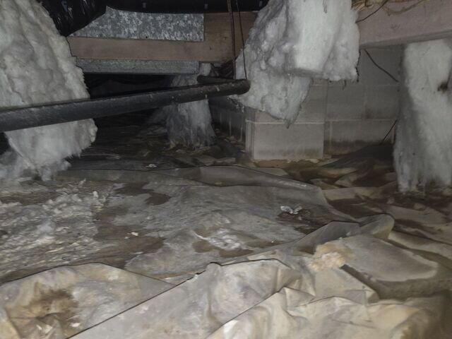 Wet Crawl Space