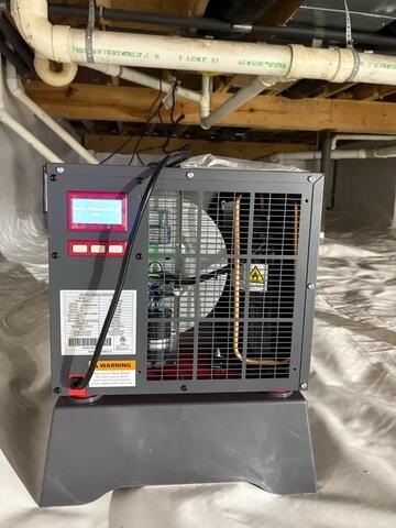 Crawl Space Dehumidifier in Georgetown, KY