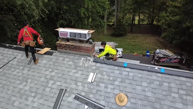 Ridge Vent Is Installed