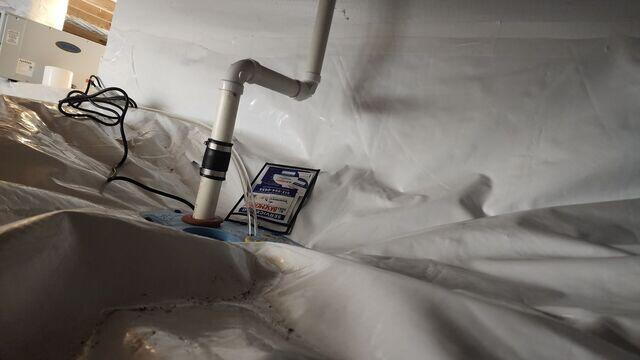 Crawl Space Sump Pump in Milford, OH
