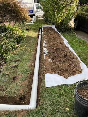 Discharge Line Installation