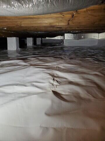 CleanSpace Sealing Around Piers in Beavercreek, OH