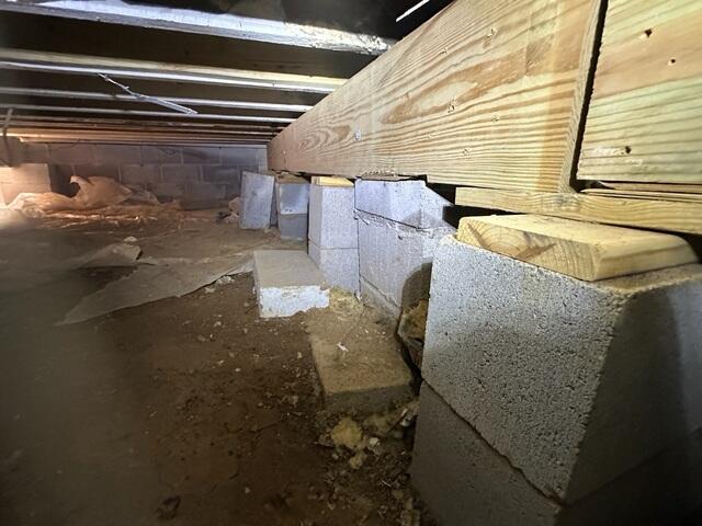 Poor DIY Beam Installation