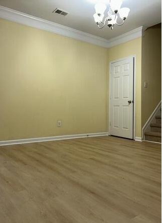 Laminate Vinyl Plank Flooring in Blonde Oak Installation