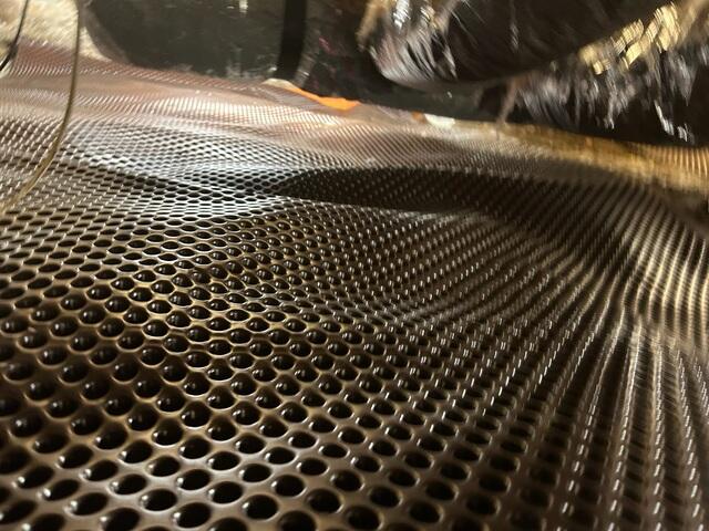 Drainage Matting Installed