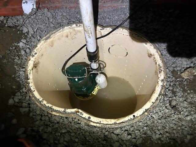 Sump Pump Installation