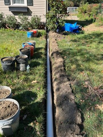 Discharge Line Installation