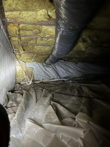 Musty Insulation in Blue Ash, OH