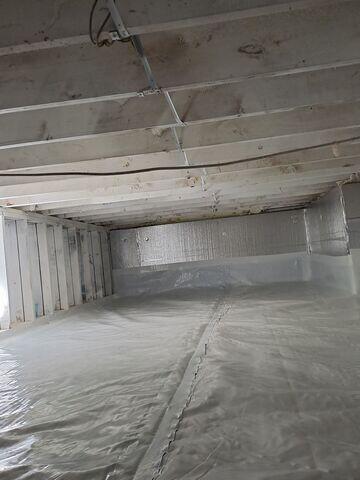 Encapsulated Crawl Space