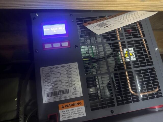 Crawl Space Dehumidifier