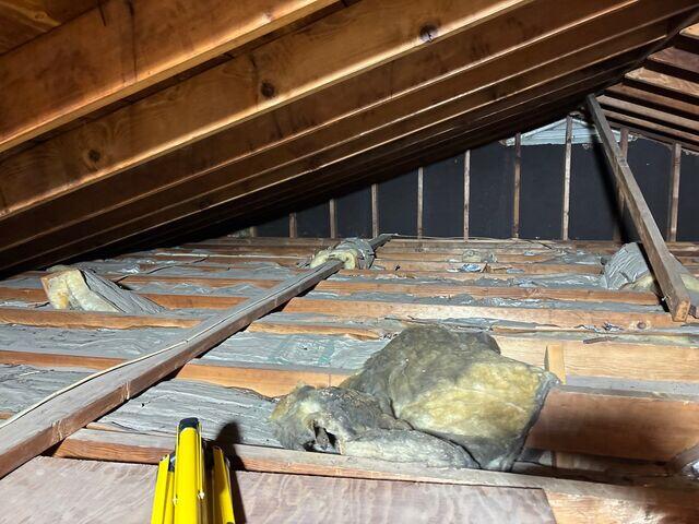 old insulation