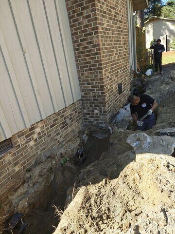 Installing Helical Piers - Nashville, FL