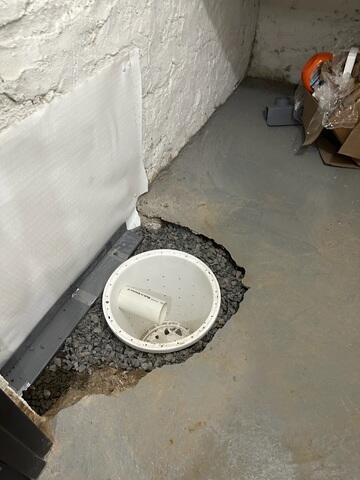 Sump Pump Installation