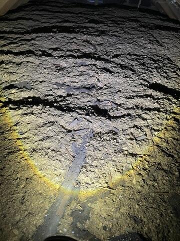 Before - Poor Air Sealing: