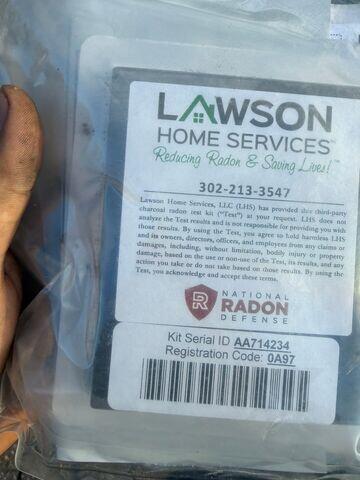 Radon Test Kit