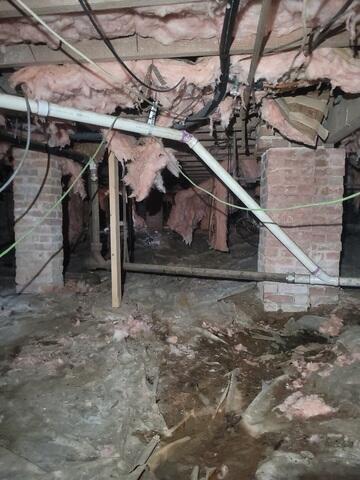 Wet Crawl Space