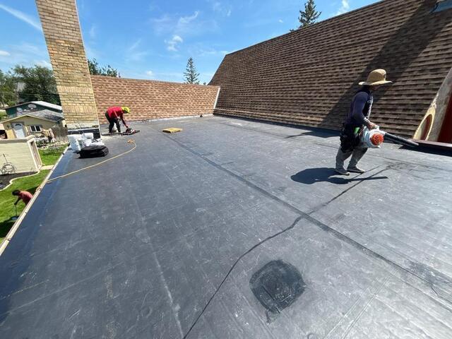 New Flat Roof