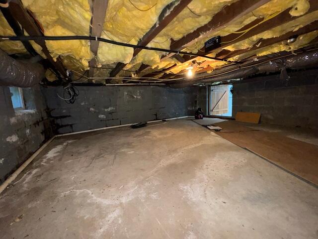 Damp Crawl Space