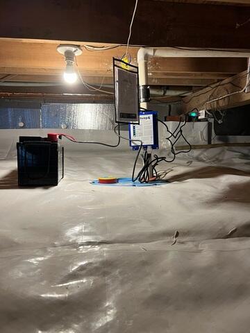 Encapsulated Crawl Space