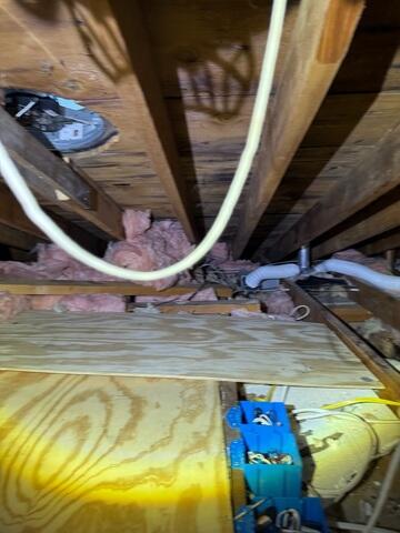 Too much Debris, Not Enough Insulation