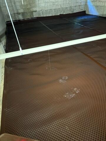 Drainage Matting Installation