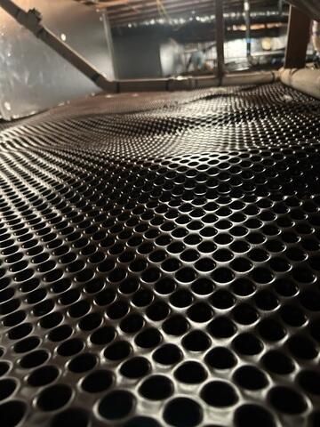 Drainage Matting Installed