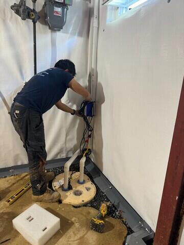 Sump Pump Installation