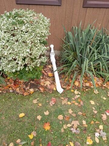 Discharge with Iceguard.