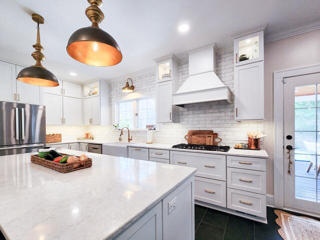 Counter to Ceiling Backsplash